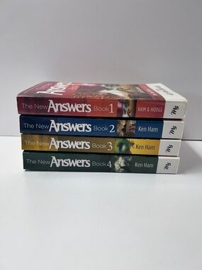 The New Answers Books 1-4 Questions on Creation/Evolution & the Bible Ref Set